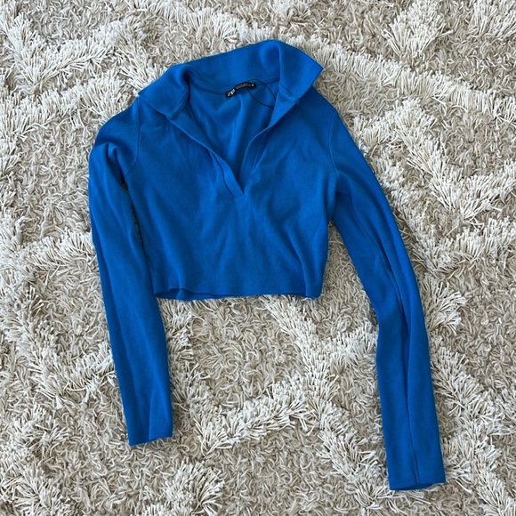 ZARA - Ribbed Polo - Picture 4 of 4